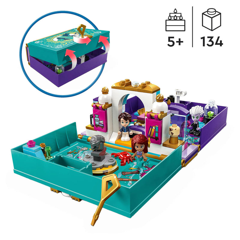 Load image into Gallery viewer, Lego LEGO Prinses 43213 De Kleine Zeemeermin Verhalenboek