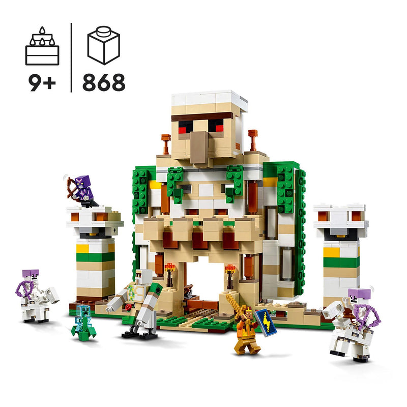 Load image into Gallery viewer, Lego Minecraft 21250 Het IJzergolemfort