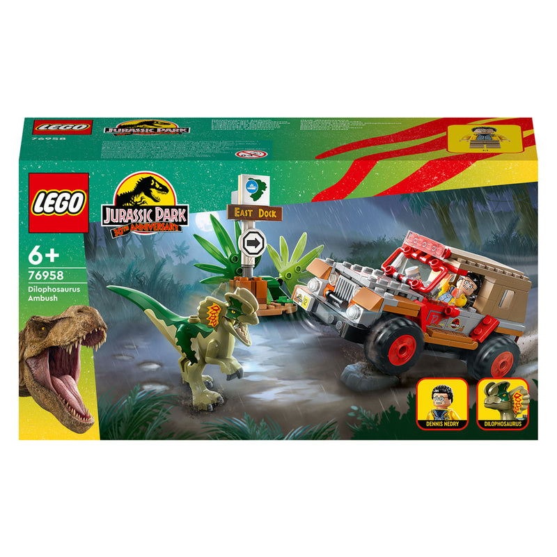 Load image into Gallery viewer, Lego LEGO Jurassic Park 76958 Dilophosaurus Hinderlaag