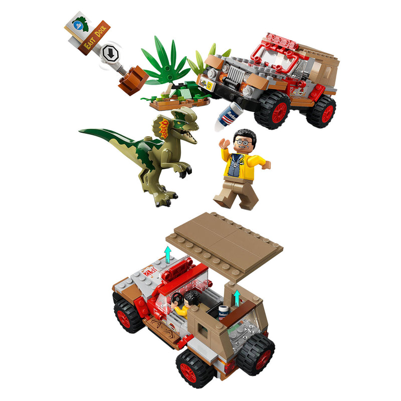 Load image into Gallery viewer, Lego LEGO Jurassic Park 76958 Dilophosaurus Hinderlaag