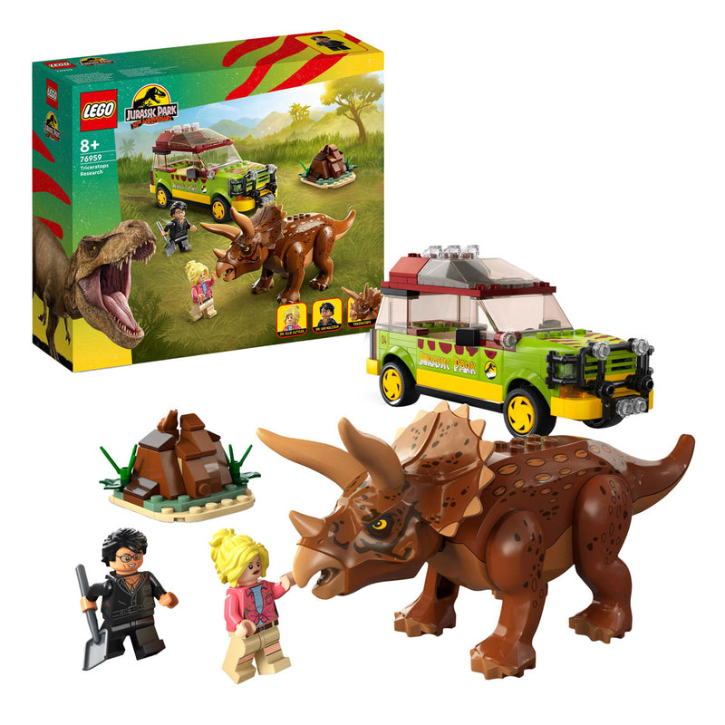 Load image into Gallery viewer, Lego LEGO Jurassic Park 76959 Triceraptops Onderzoek