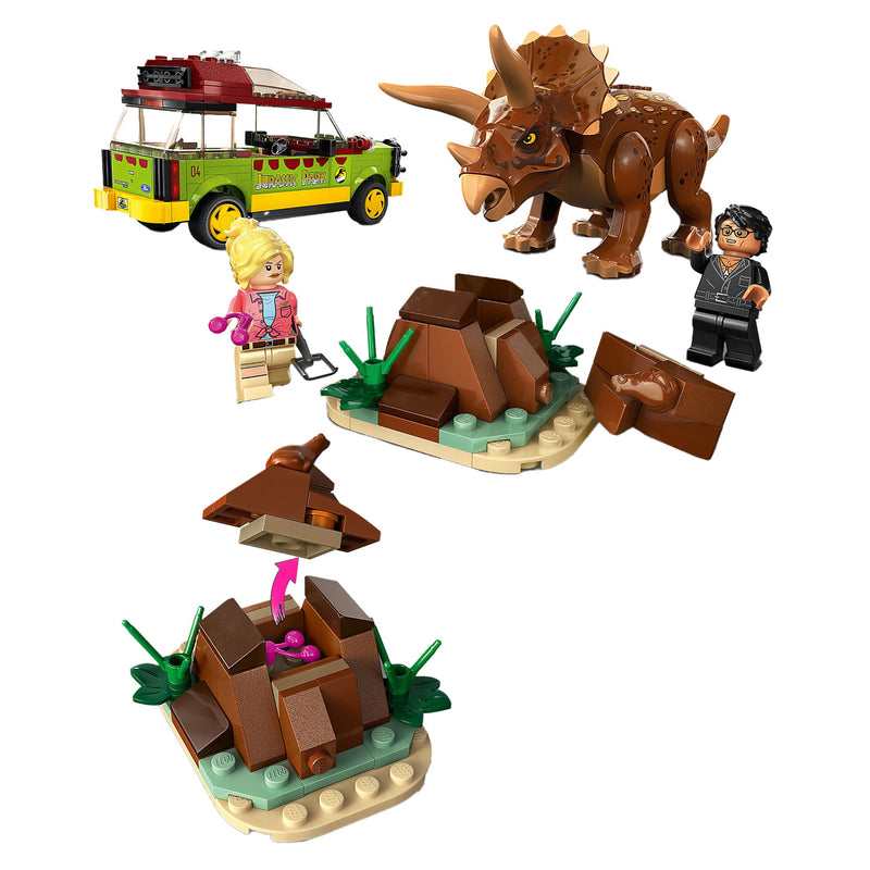 Load image into Gallery viewer, Lego LEGO Jurassic Park 76959 Triceraptops Onderzoek