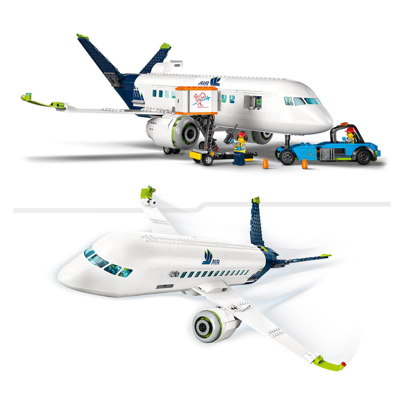 Load image into Gallery viewer, Lego city passagiersvliegtuig vliegtuig speelgoed set - 60367
