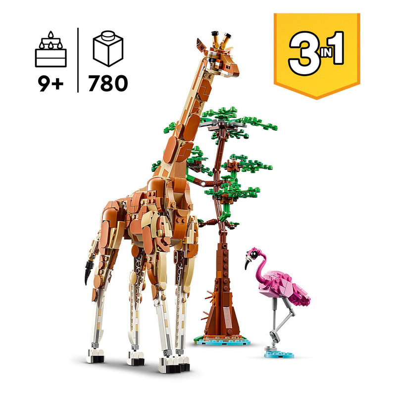 Load image into Gallery viewer, Lego creator 3in1 safaridieren - 31150
