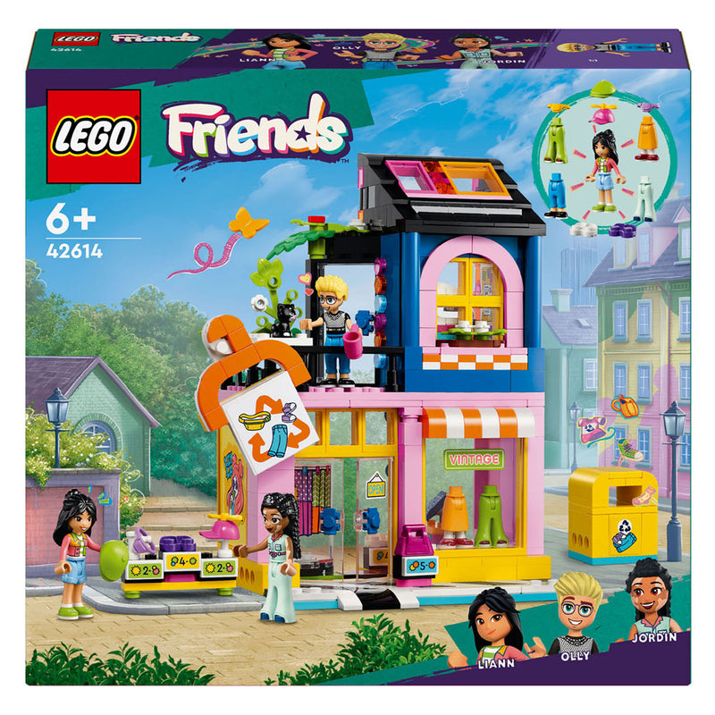 Load image into Gallery viewer, Lego friends 42614 vintage kledingwinkel