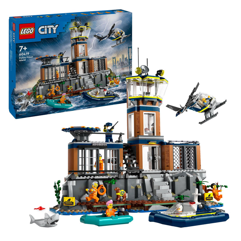 Load image into Gallery viewer, Lego city 60419 politiegevangeniseiland