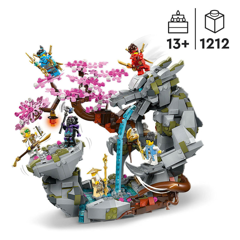 Load image into Gallery viewer, Lego ninajago 71819 altaar van de stenen draak