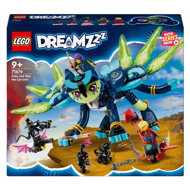 Load image into Gallery viewer, Lego LEGO DREAMZzz 71476 Zoey en Zian De Kattenuil