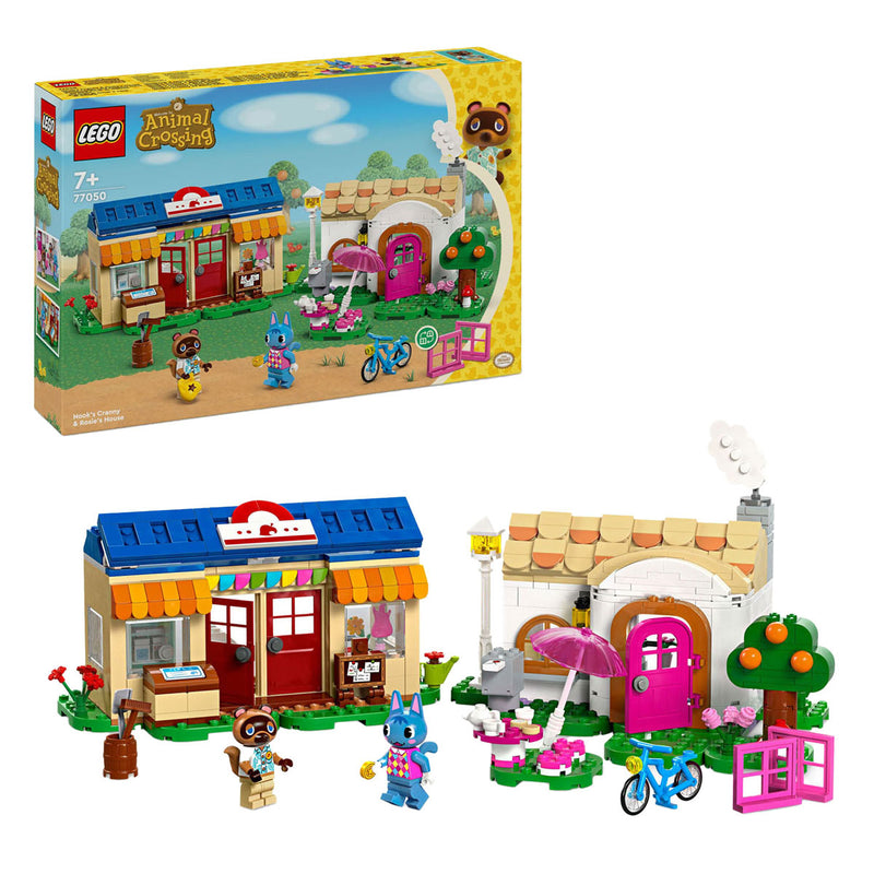 Load image into Gallery viewer, Lego animal crossing 77050 nooks hoek en rosies huis