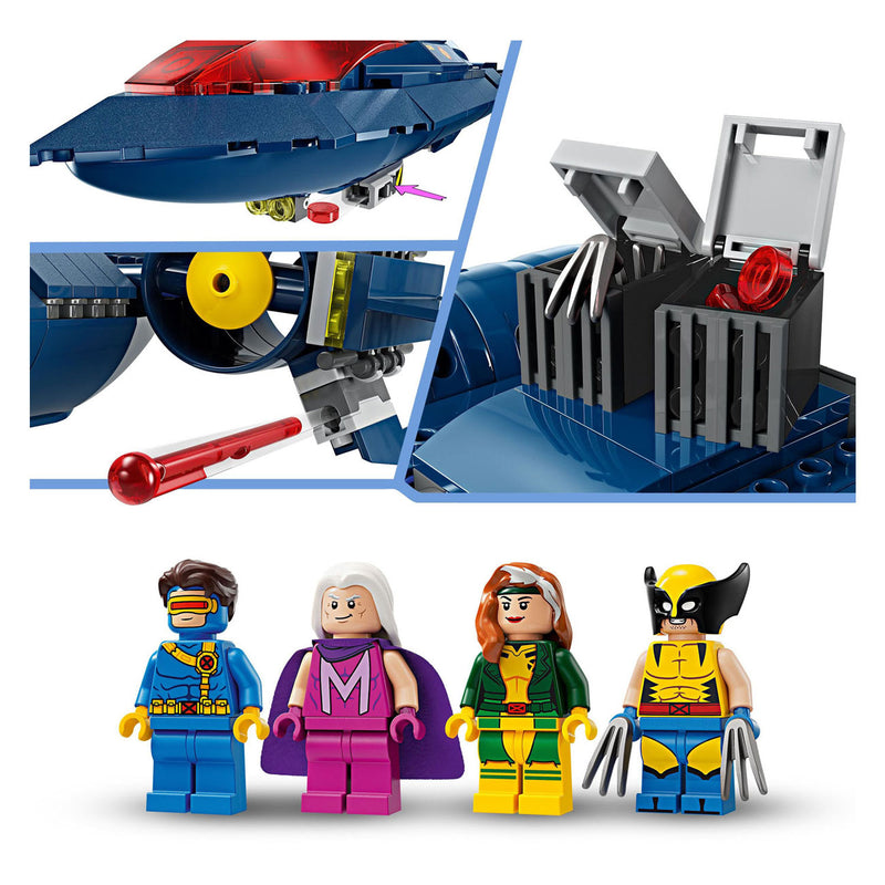 Load image into Gallery viewer, Lego super heroes 76281 x-men x-jet