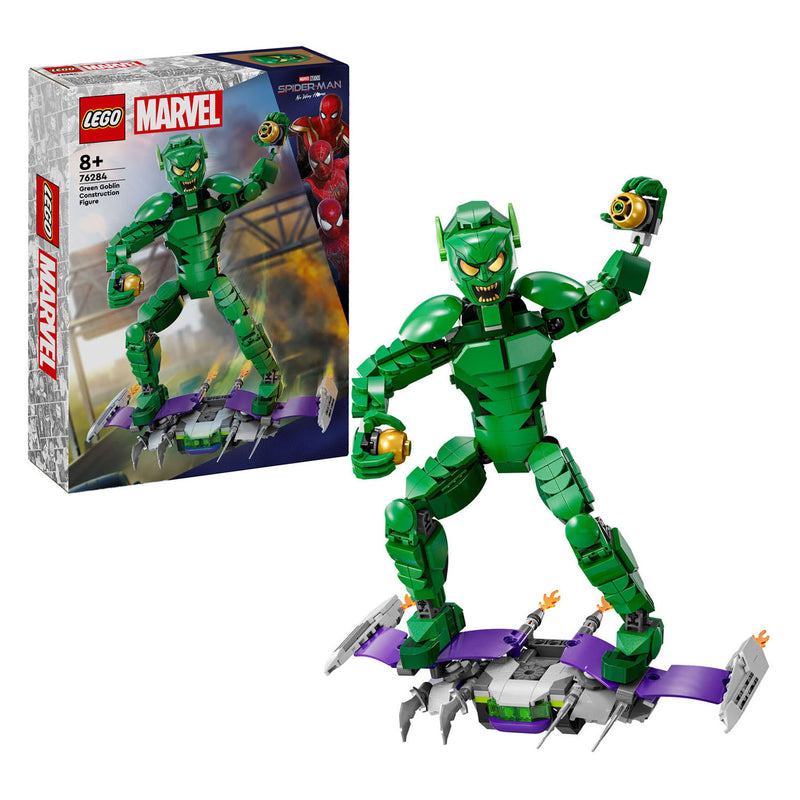 Load image into Gallery viewer, Lego super heroes 76284 green goblin bouwfiguur