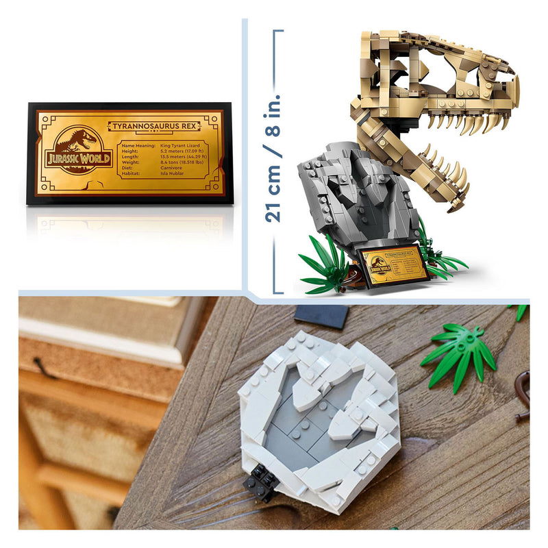 Load image into Gallery viewer, Lego LEGO Jurassic World 76964 Dinosaurusfossielen: T-Rex Schedel