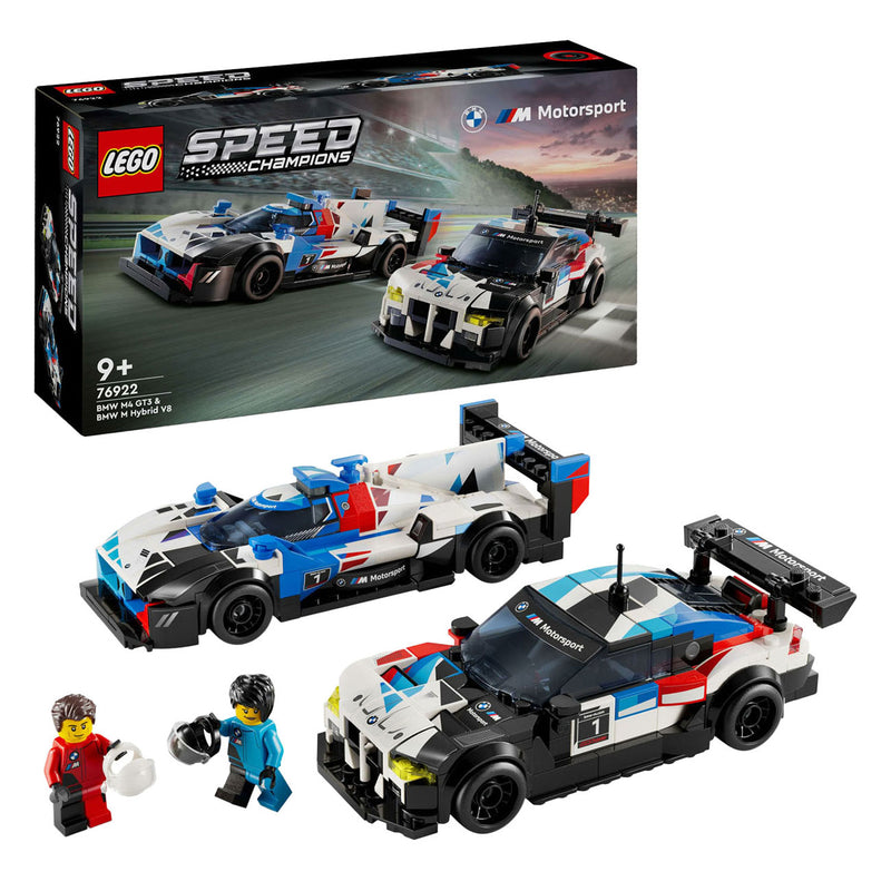 Load image into Gallery viewer, Lego speed champions 76922 bmw m4 gt3 en bmw m hybrid v8 racewagens