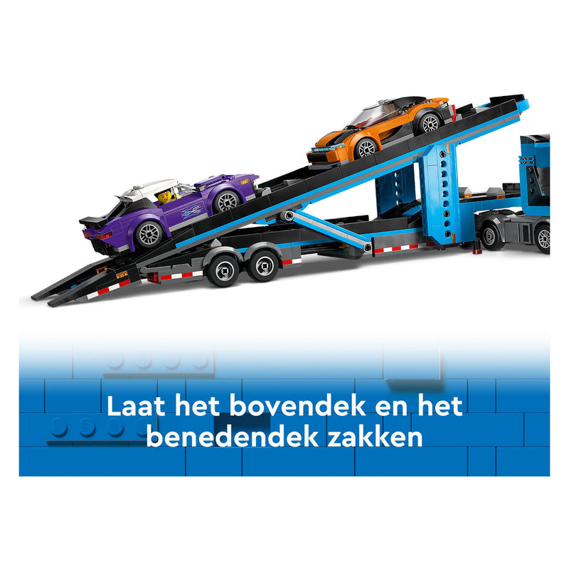 Load image into Gallery viewer, Lego city 60408 transportvoertuig met sportauto's