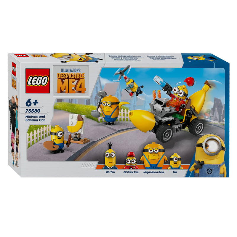 Load image into Gallery viewer, Lego 75580 minions en bananenauto