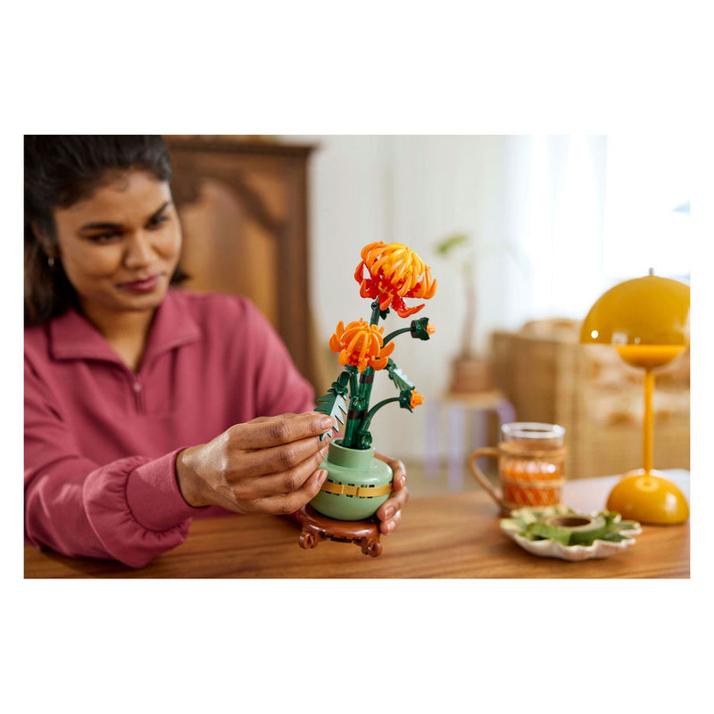 Load image into Gallery viewer, Lego icons chrysant - botanical collection - 10368