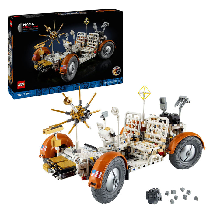 Afbeelding laden in galerijviewer, Lego technic 42182 nasa apollo maanwagen lrv