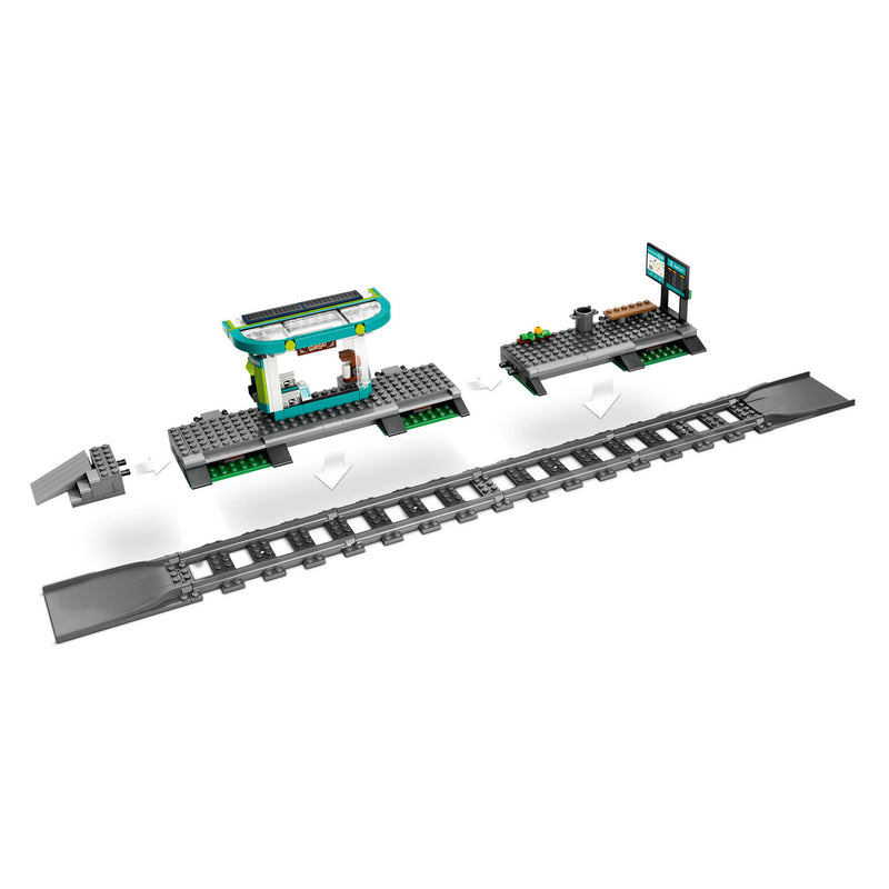 Load image into Gallery viewer, Lego city stadstram en station - 60423