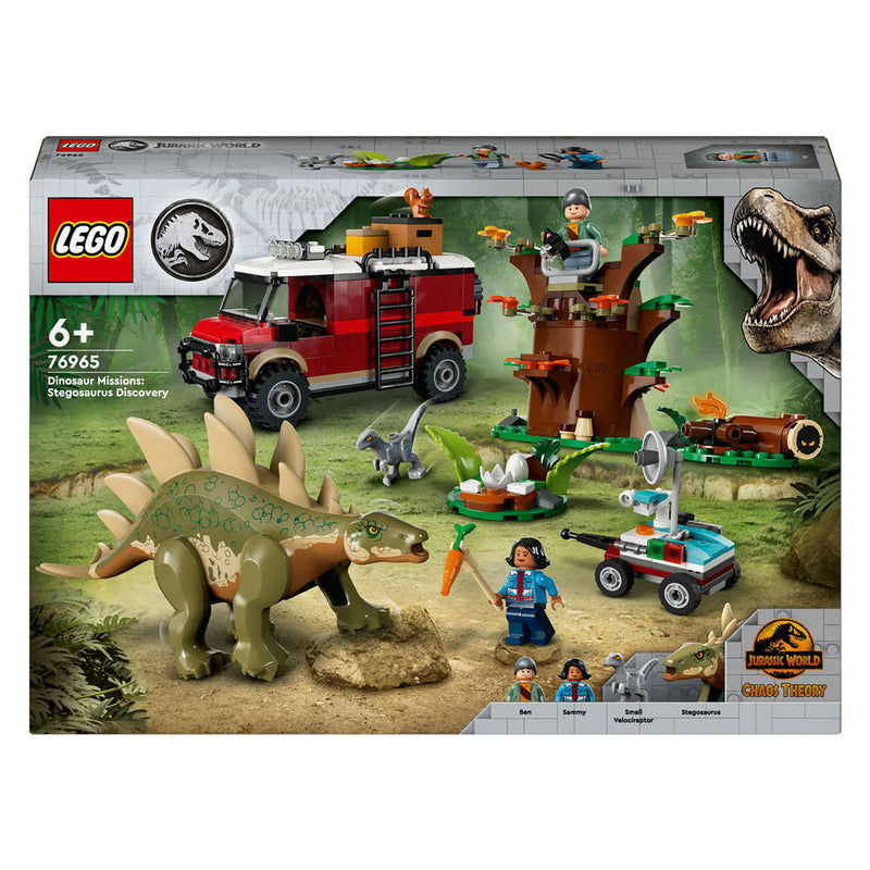 Load image into Gallery viewer, Lego jurassic world 76965 dinosaurusmissies: stegosaurus ontdekking