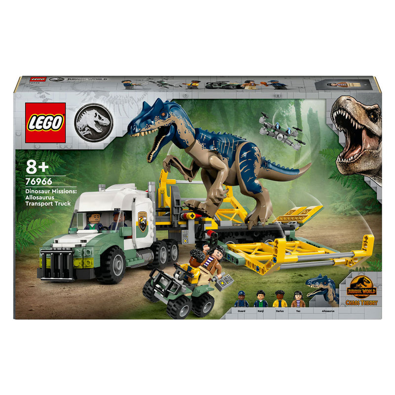 Load image into Gallery viewer, Lego jurassic world 76966 dinosaurusmissies: allosaurus transporttruck