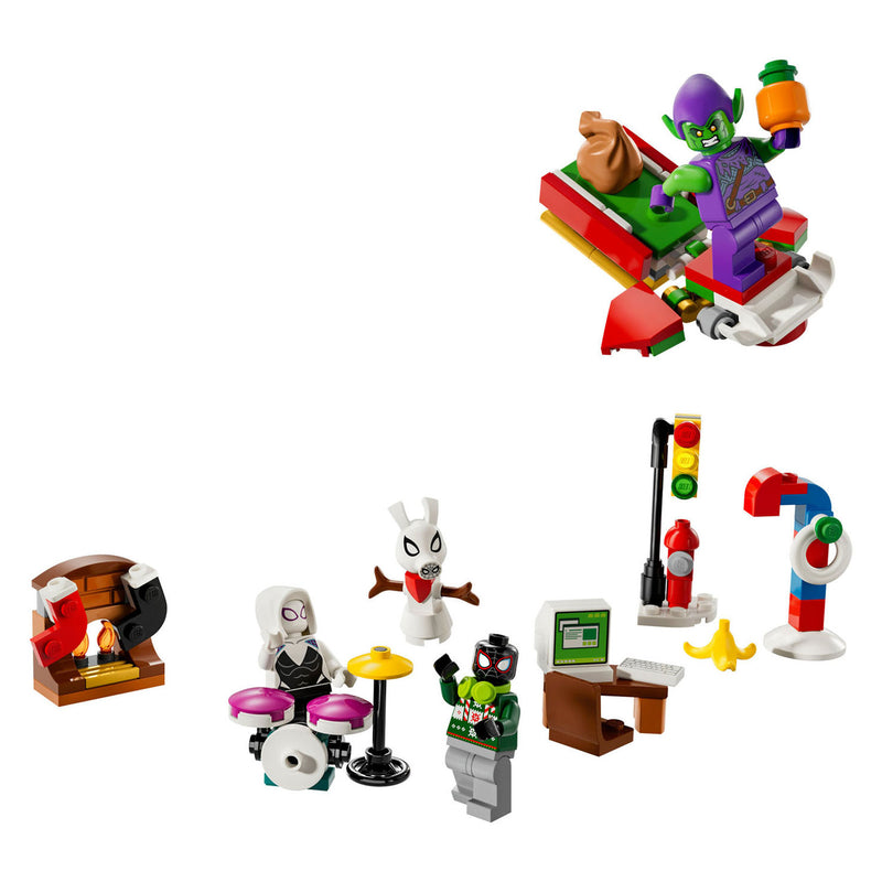 Load image into Gallery viewer, Lego super heroes 76293 spider-man adventkalender 2024