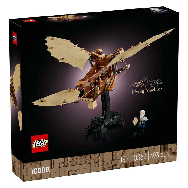 Load image into Gallery viewer, Lego icons - de vliegmachine van leonardo da vinci constructiespeelgoed (10363)