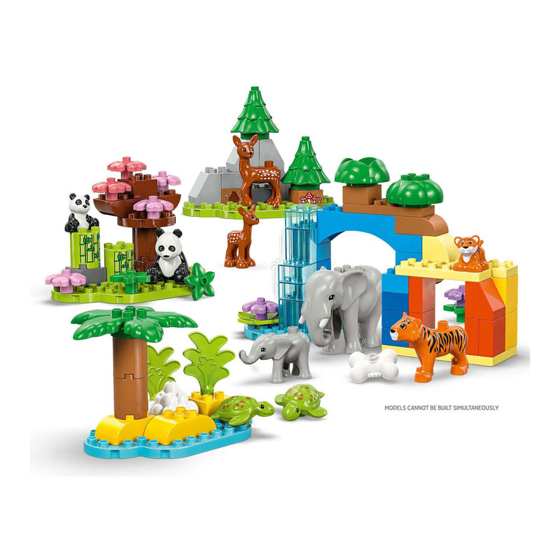 Load image into Gallery viewer, Lego duplo town 10446 3-in-1 families van wilde dieren