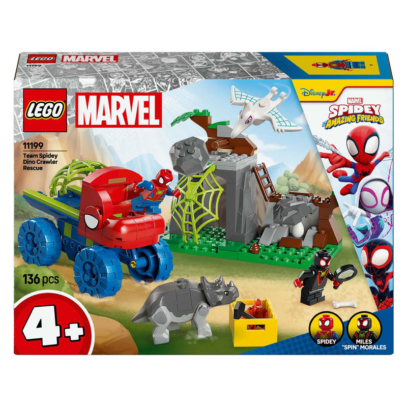 Load image into Gallery viewer, Lego spidey 11199 team spidey reddingsmissie met dinotruck
