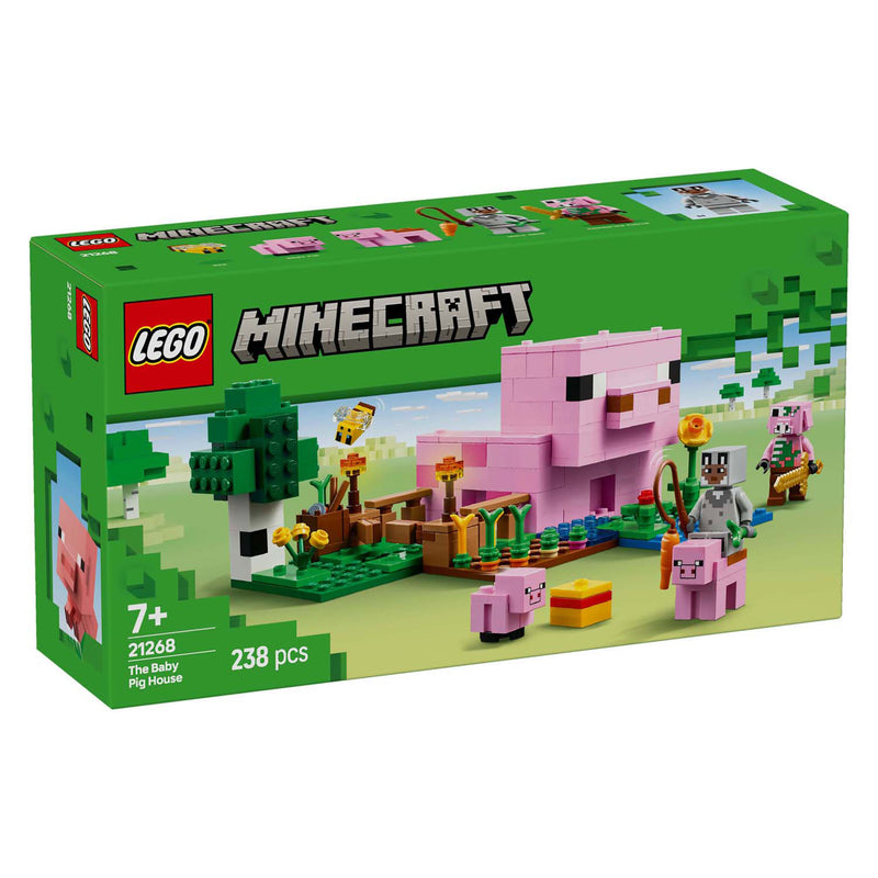 Load image into Gallery viewer, Lego minecraft 21268 het huis van het biggetje