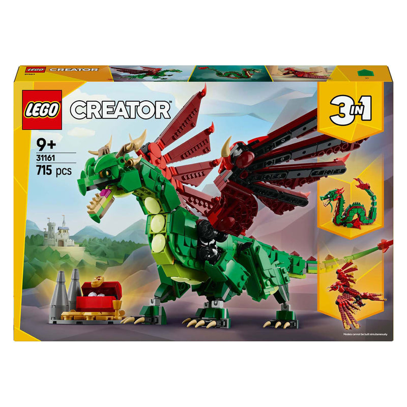 Load image into Gallery viewer, Lego creator 31161 middeleeuwse draak
