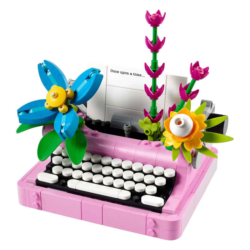 Load image into Gallery viewer, Lego creator 31169 typemachine met bloemen