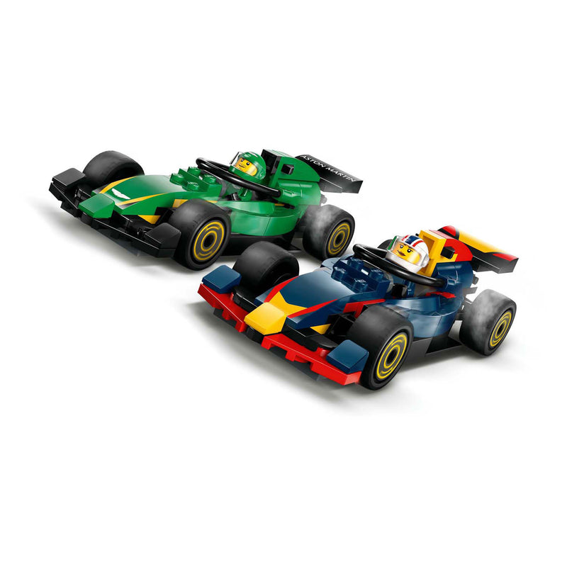 Load image into Gallery viewer, Lego city f1 truck met rb20 en amr24 f1® auto's speelset - 60445