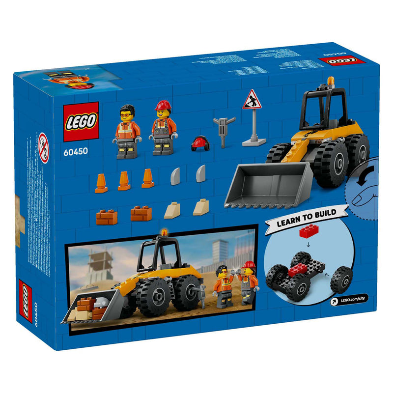 Load image into Gallery viewer, Lego city 60450 gele wiellader