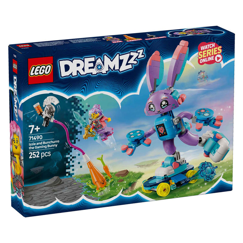 Load image into Gallery viewer, Lego dreamzzz 71490 izzie en bunchurro het gamende konijn