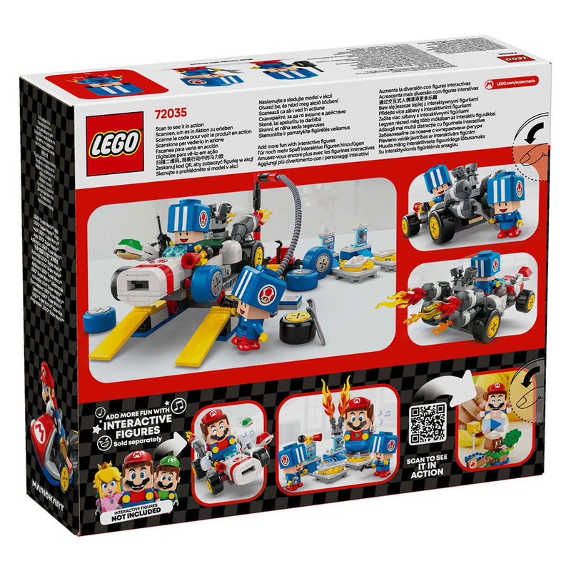 Load image into Gallery viewer, Lego super mario 72035 mario kart toads garage
