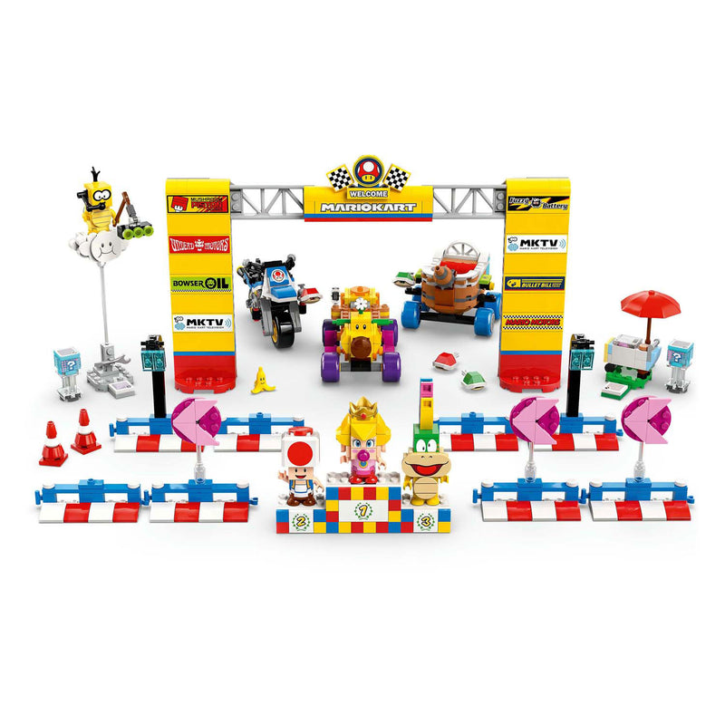 Load image into Gallery viewer, Lego super mario 72036 mario kart baby peach en grand prix set