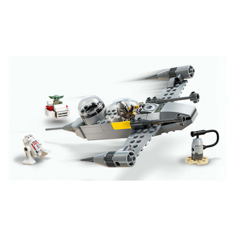 Load image into Gallery viewer, Lego star wars 75410 mando en grogu's n-1 starfighter