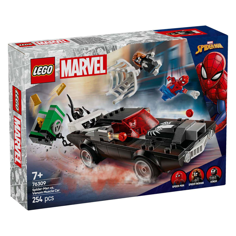 Load image into Gallery viewer, Lego super heroes 76309 spider-man vs. venoms klassieke auto