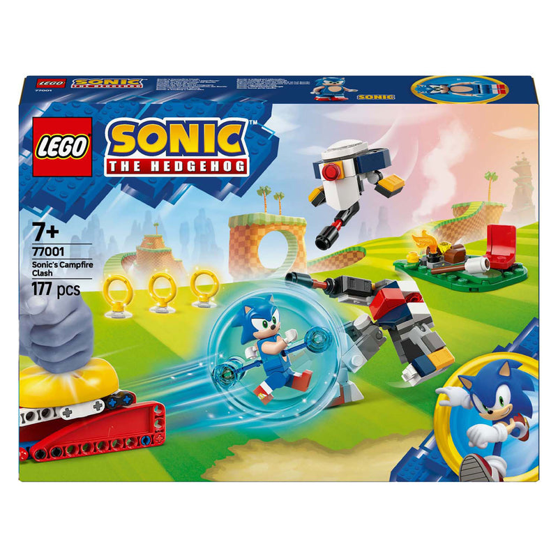 Load image into Gallery viewer, Lego sonic the hedgehog 77001 sonics kracheting bij het kampvuur