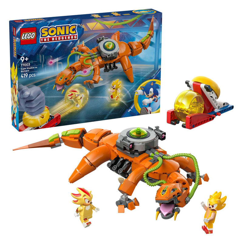 Afbeelding laden in galerijviewer, Lego sonic the hedgehog super shadow vs. biolizard set - 77003