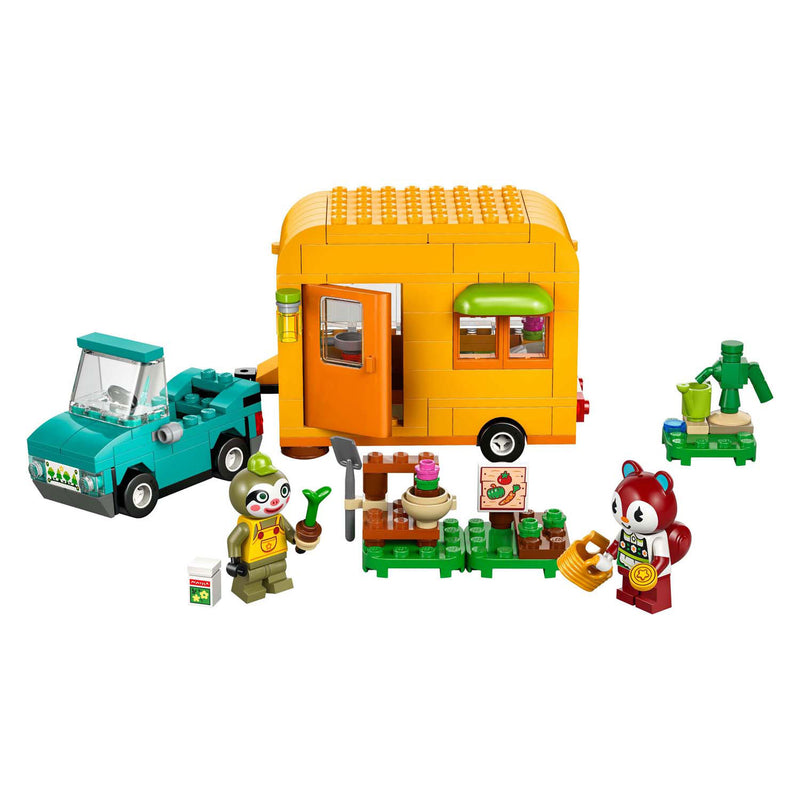 Load image into Gallery viewer, Lego animal crossing 77054 leifs caravan en tuinwinkel