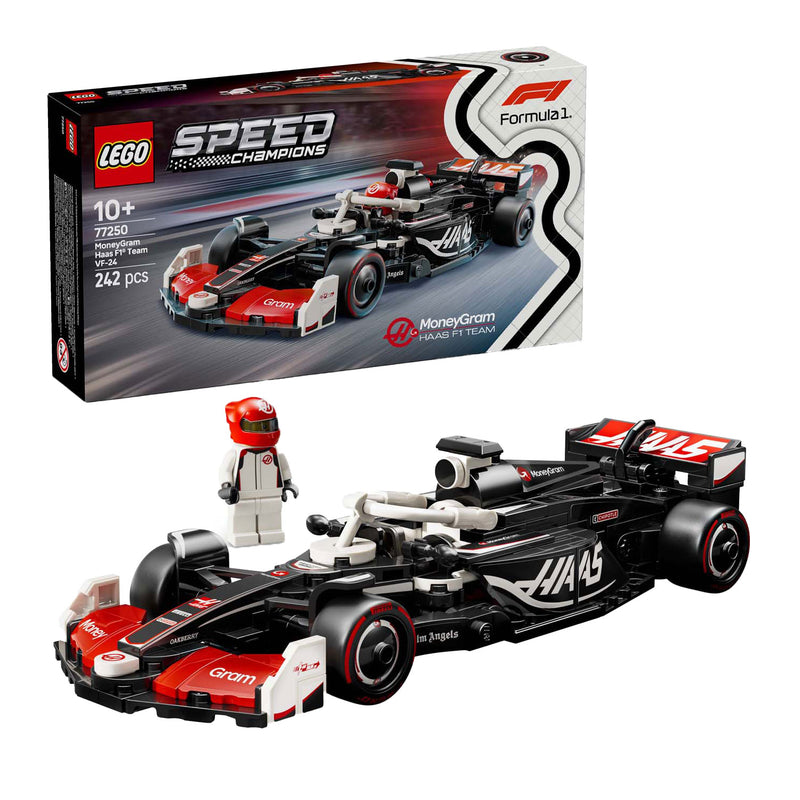 Load image into Gallery viewer, Lego speed champions 77250 moneygram haas f1 team vf-24 racewagen