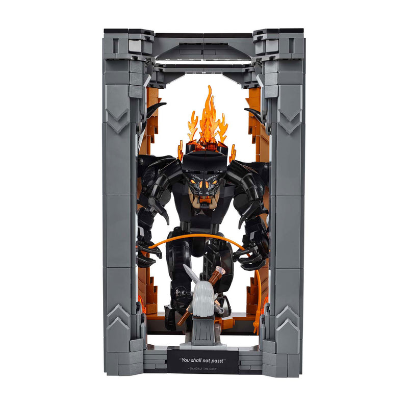 Load image into Gallery viewer, Lego icons boekensteun: the lord of the rings – balrog set - 10367