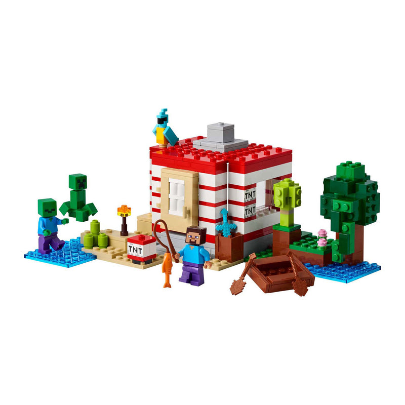 Load image into Gallery viewer, Lego ® minecraft® het tnt junglehuis, videogameset - 21275