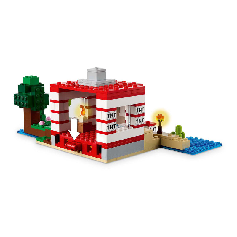 Load image into Gallery viewer, Lego ® minecraft® het tnt junglehuis, videogameset - 21275
