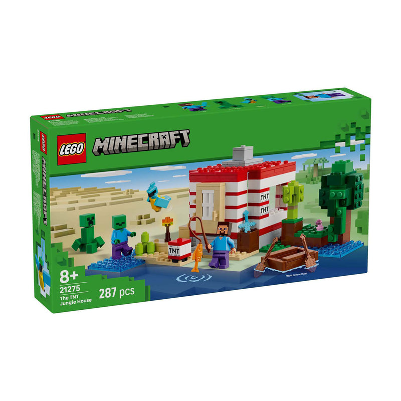 Load image into Gallery viewer, Lego ® minecraft® het tnt junglehuis, videogameset - 21275