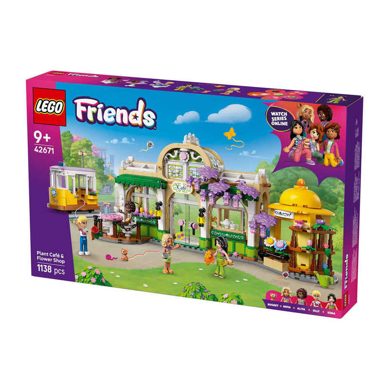 Load image into Gallery viewer, Lego ® friends plantencafé en bloemenwinkel bouwset - 42671