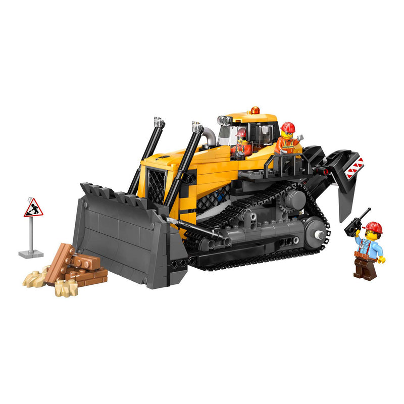 Load image into Gallery viewer, Lego ® city gele bulldozer, bouwplaatsvoertuig - 60466