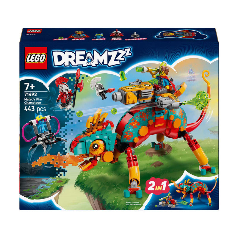 Afbeelding laden in galerijviewer, Lego dreamzzz mateo's vuurkameleon speelgoed - 71492