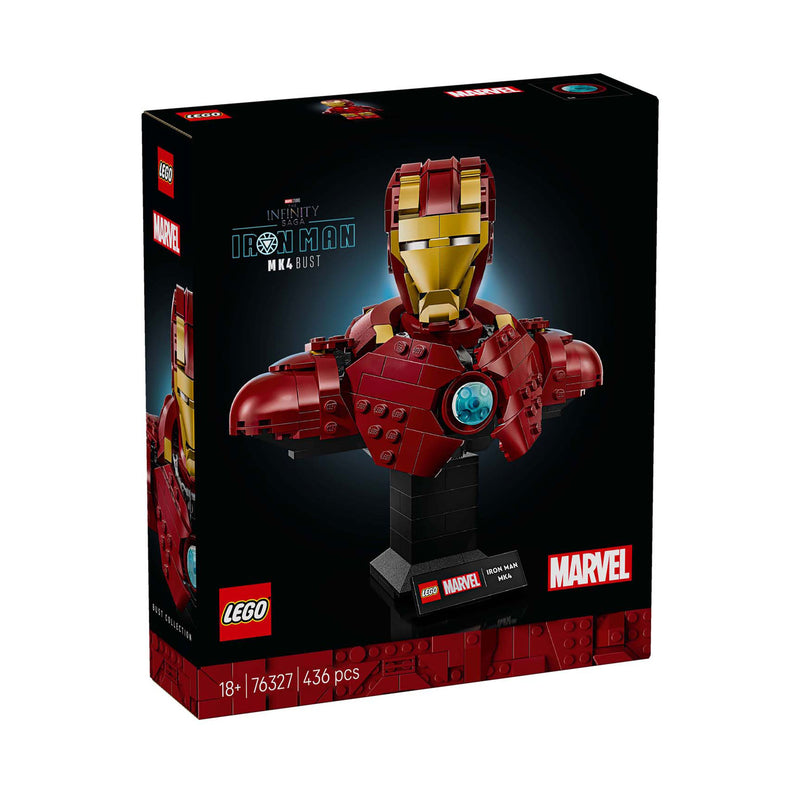 Load image into Gallery viewer, Lego super heroes marvel 76327 iron man mk4 buste